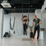 Portrait of Margarita Didenko, a professional yoga instructor.